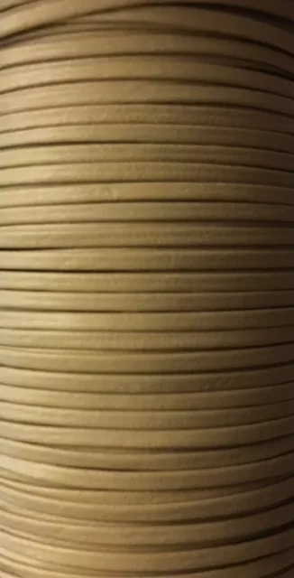 Cuir chevre 2mm doublé-20 nouvelles couleurs - Beige