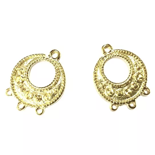 Pendant pour créer des boucles d'oreilles - Argent Or