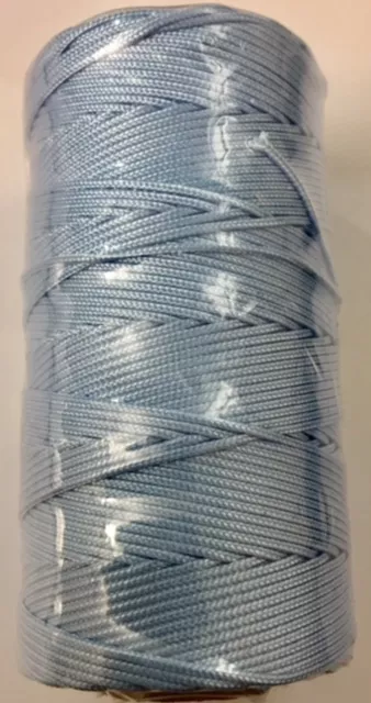 fils polyester pour macramé etc... - Bleu ciel