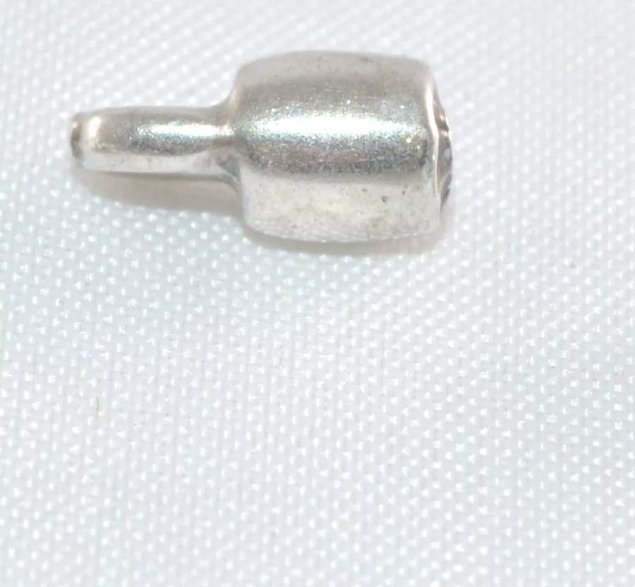 Cloche 2mm plaqué argent