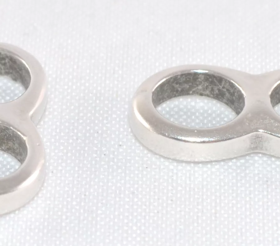 Passant double anneaux 5mm