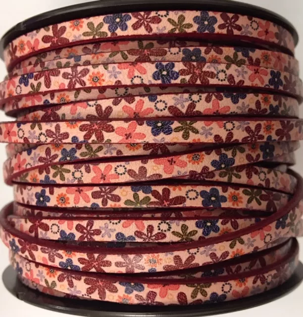 Imprimé veau 5mm - Rose clair