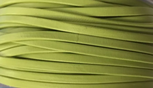 Cuir de chèvre 3mm doublé-NOUVELLES COULEURS - Vert pistache