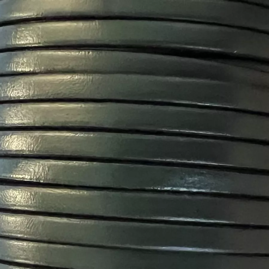 Cuir de veau 5mm-nouvelles couleurs - Vert foncé