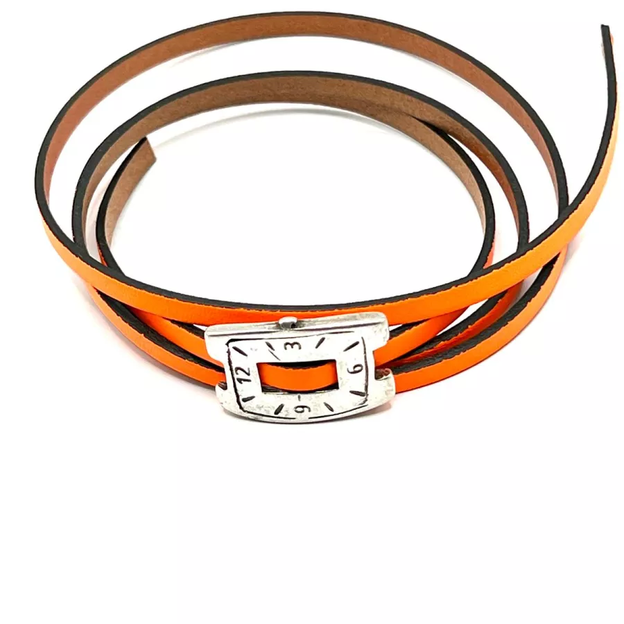 Passant montre carré pour cuir 5mm 