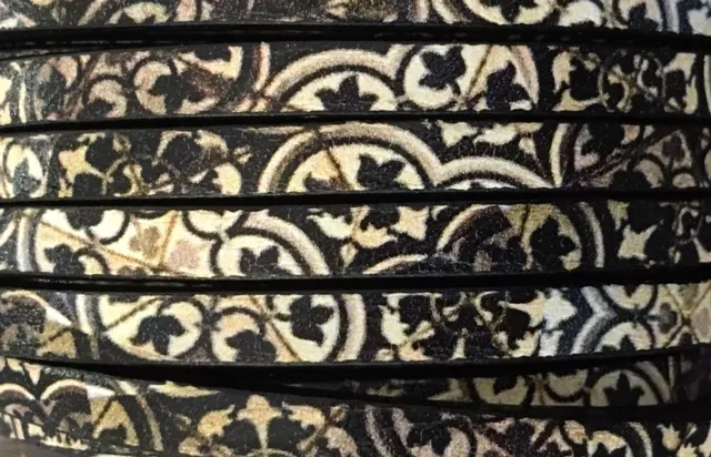 Imprimé veau 5mm - Noir