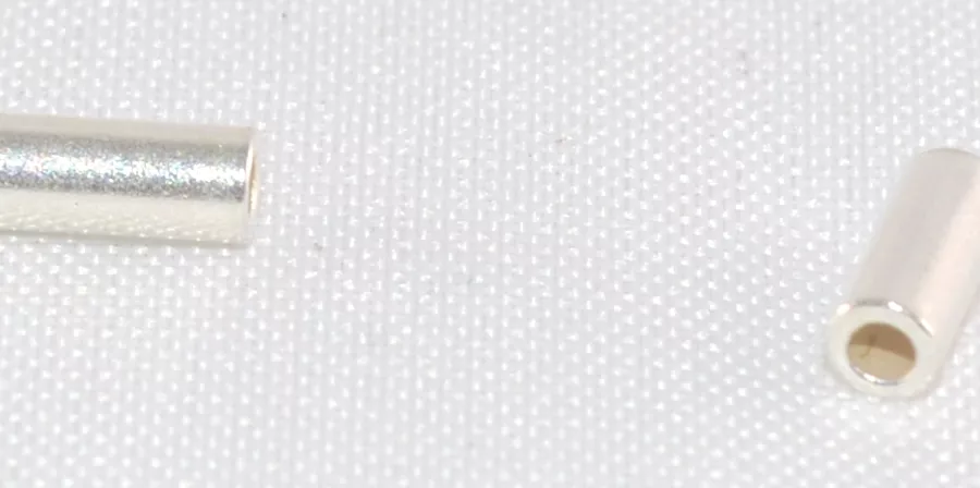 Tube en laiton 5X2mm plaqué en France 10 microns