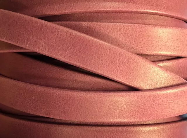 Cuir Chèvre - Plat - 10 mm - Parme