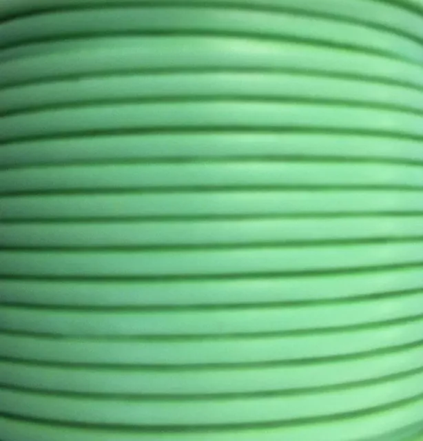 Cuir de veau 3mm Candy sans bordures noires-nouvelles couleurs - anis