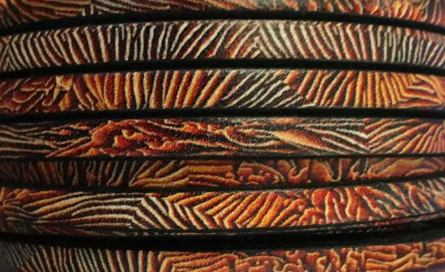 Cuir de veau imprimé; nouveaux modèles - Zebre