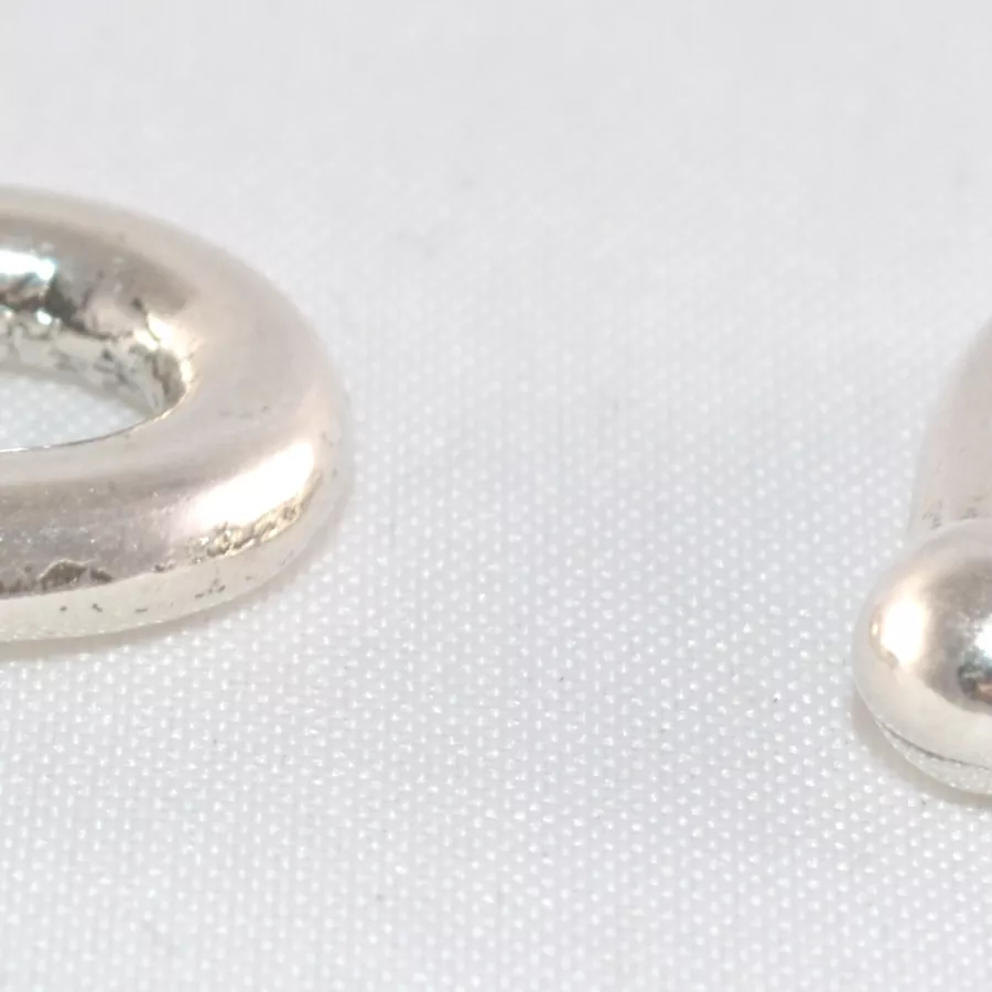 fermoir U pour cuir souple