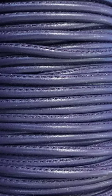 Cuir de chèvre cousu 2.70mm,NOUVELLES COULEURS,29 couleurs - Violet
