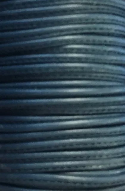 Cuir de chèvre cousu 2.70mm,NOUVELLES COULEURS,29 couleurs - bleu canard