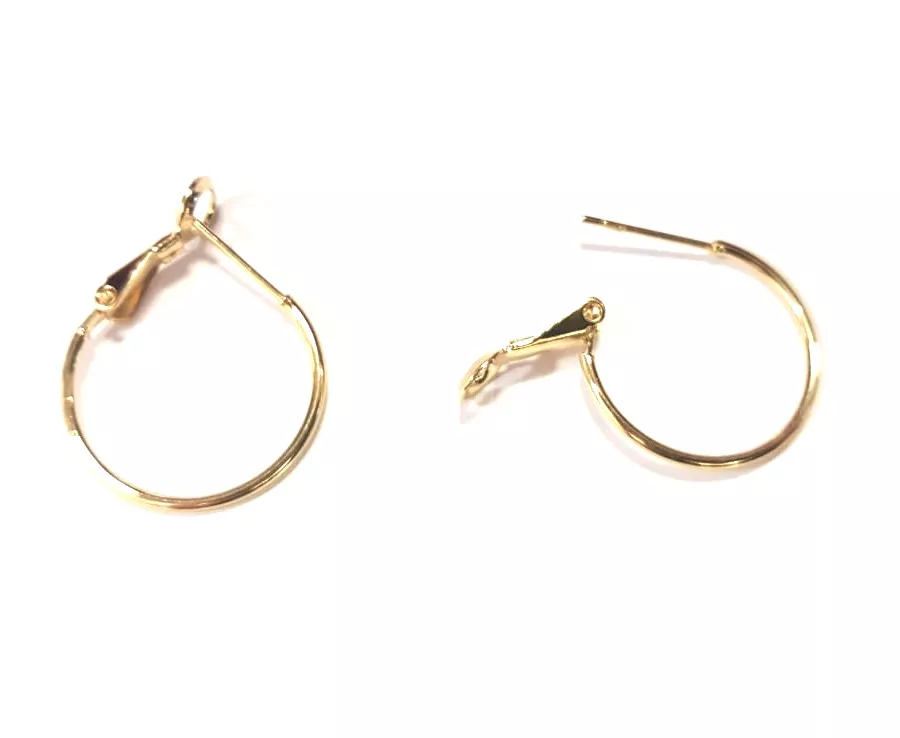 BO créoles en laiton - Argent Or