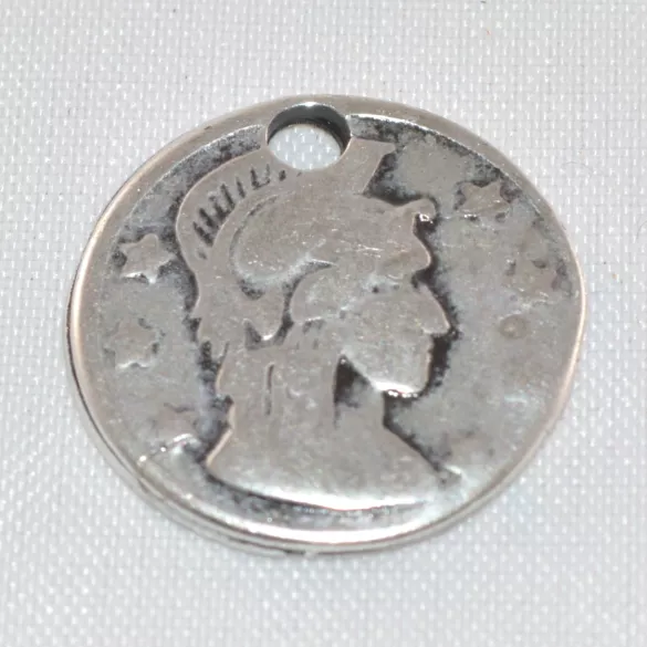 Pendant pièce de monnaie 