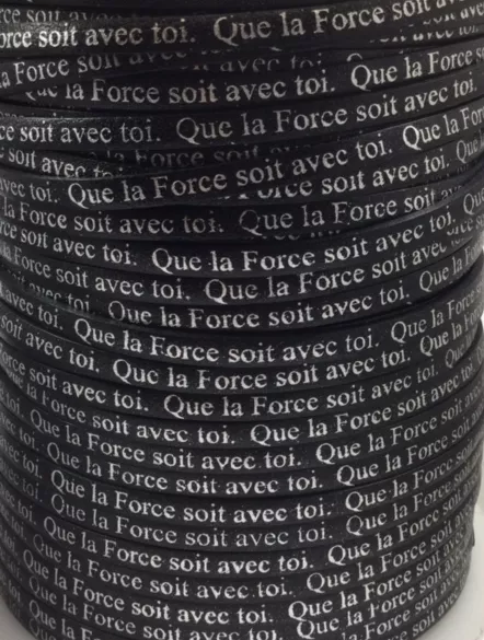QUE LA FORCE SOIT AVEC TOI - Noir