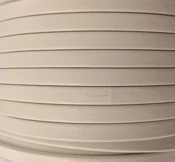 Cuir Chèvre - Plat - 5 mm - Blanc cassé Salinas