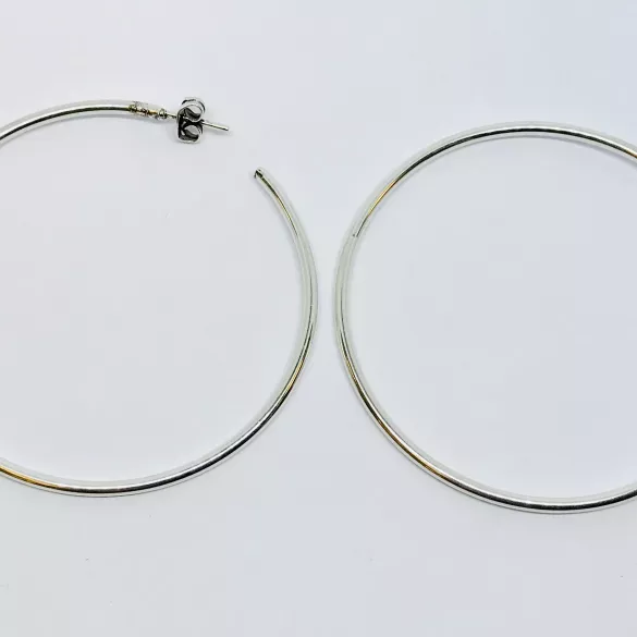 Créoles en laiton 60mm  plaqués 10microns en France