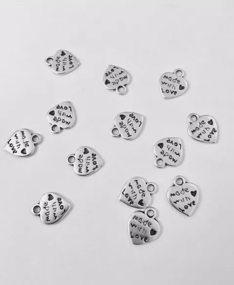 Pendant coeur MADE WITH LOVE