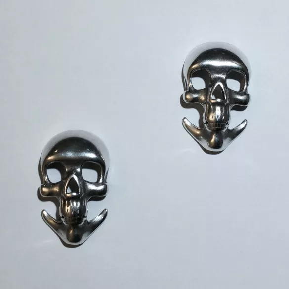 Fermoirs type ancre Tête de Mort