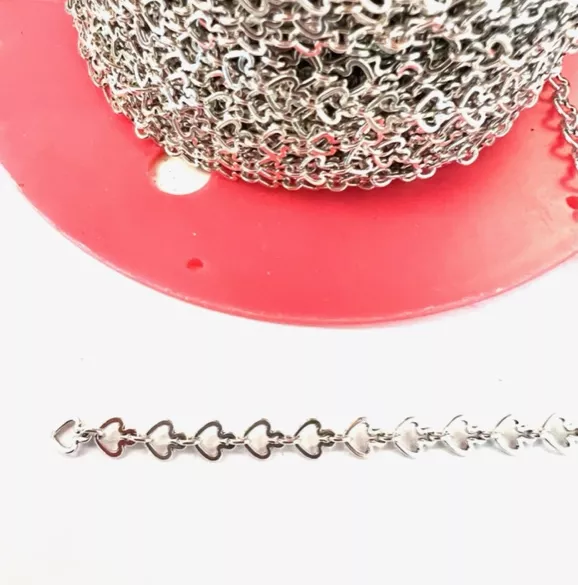 Chaine en laiton plaqué 10 micron en France motif PIQUE