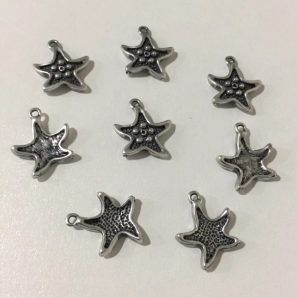 Pendant étoile de mer stylisé