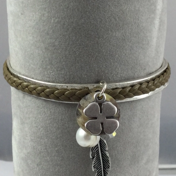 Bracelet exclusivité Idil en étain, taille supérieure 70mm 